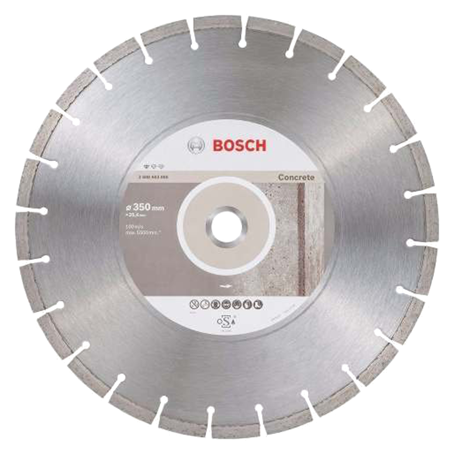 DISCO DIAMANTADO 350X25MM CONCRETO BOSCH