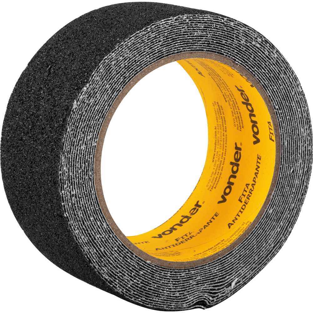FITA ANTIDERRAPANTE 50MMX5M PRETO VONDER