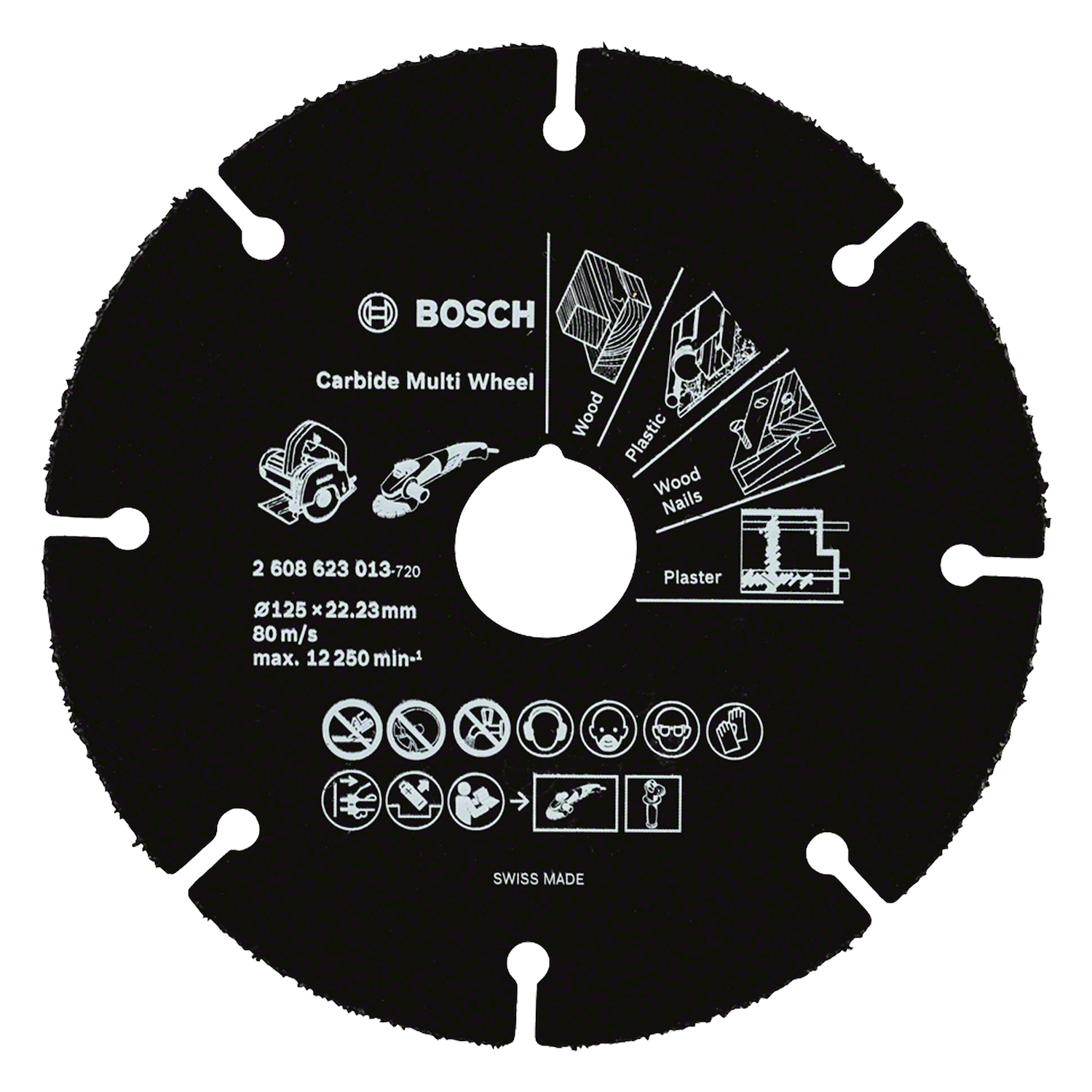 DISCO DIAMANTADO PARA MADEIRA 125X22MM BOSCH