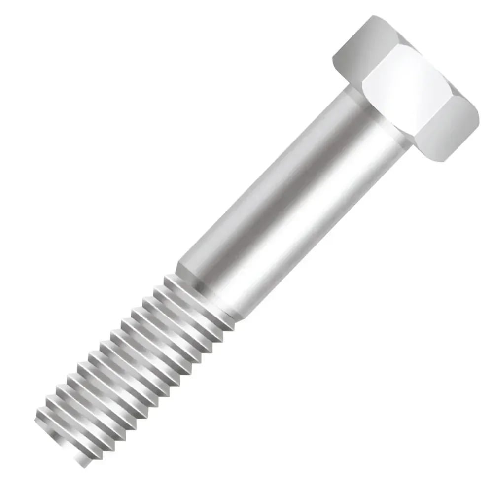 PARAFUSO SEXTAVADO UNC 1/2X7 ROSCA PARCIAL ZINCADO BRANCO