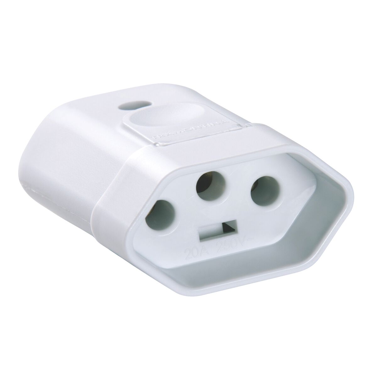 PINO FEMEA 2P+T 20A TRAMONTINA