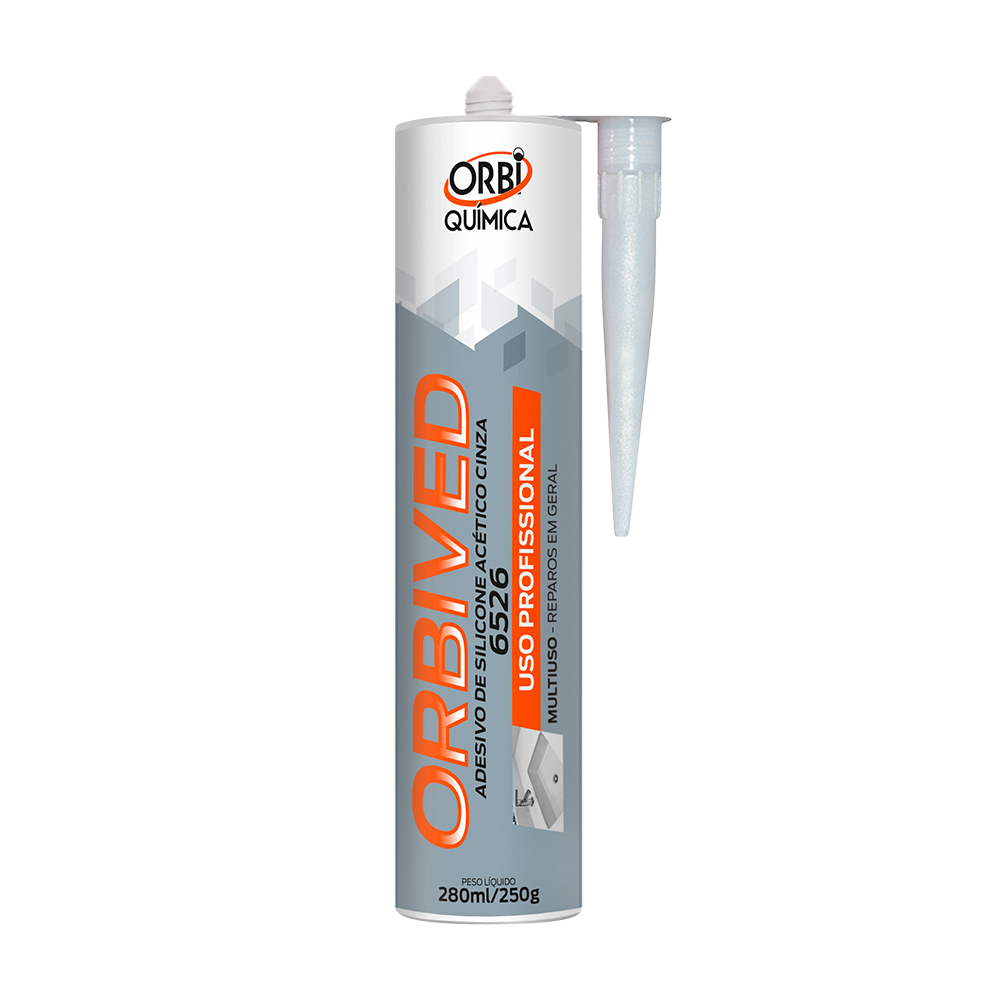 SILICONE CINZA 250G ORBI