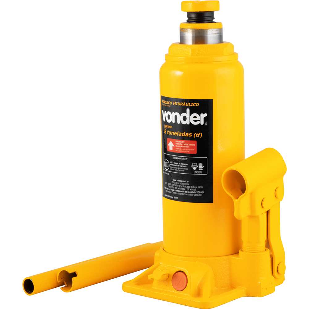 MACACO GARRAFA 8 TONELADAS VONDER