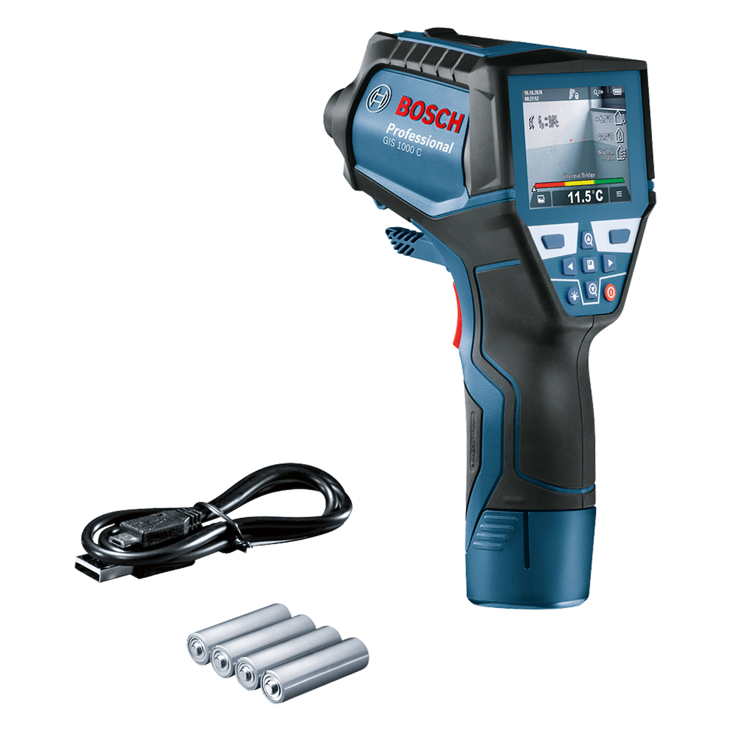 TERMOMETRO TEMPERATURA UMIDIDADE CAMERA DE INSPECAO GIS1000C BOSCH
