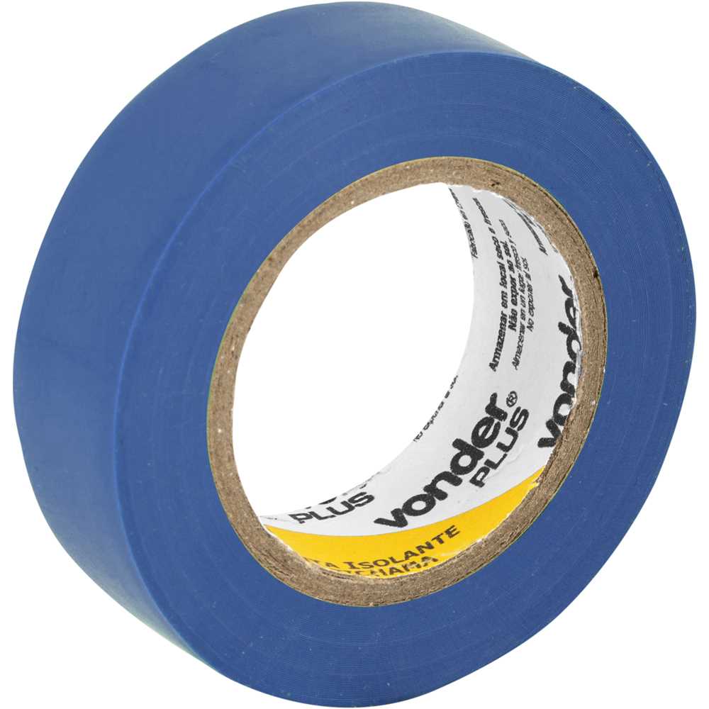 FITA ISOLANTE 19MMX10M AZUL VONDER PLUS