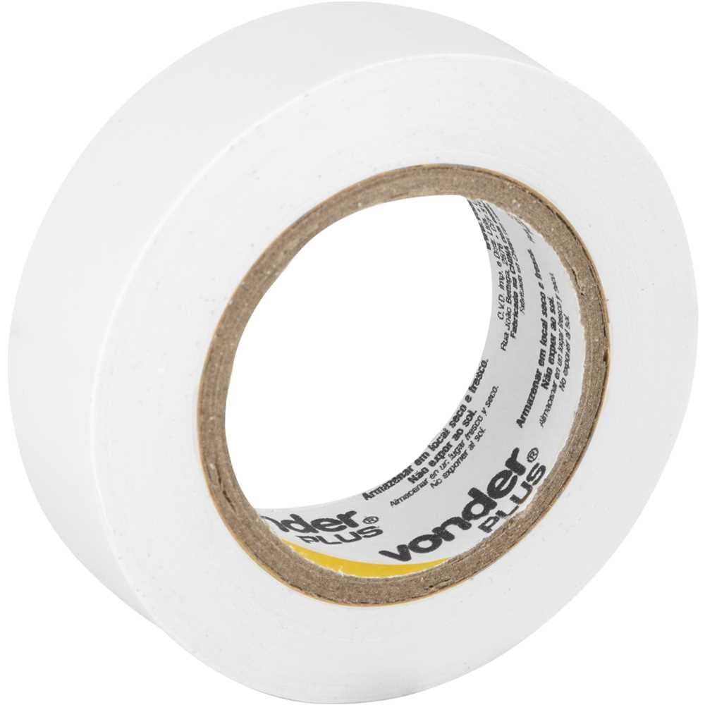 FITA ISOLANTE 19MMX10M BRANCA VONDER