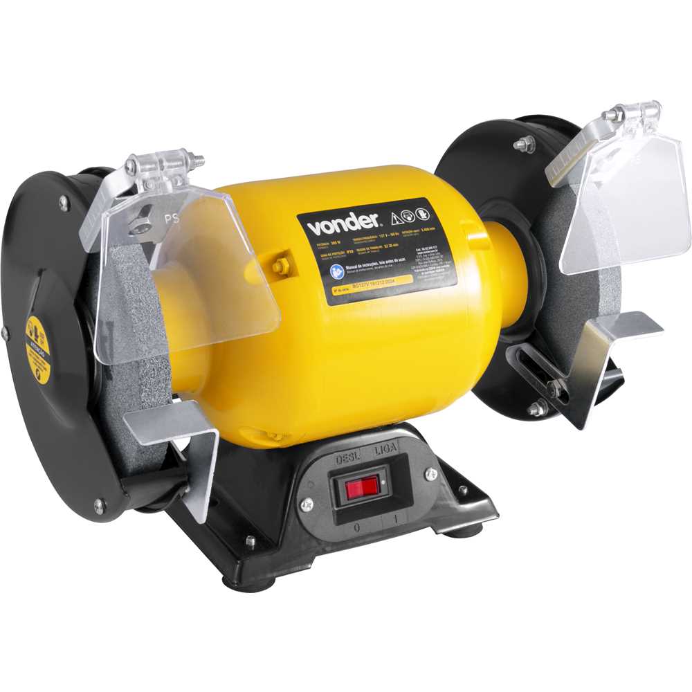 MOTO ESMERIL 360W-1/2CV 127V VONDER