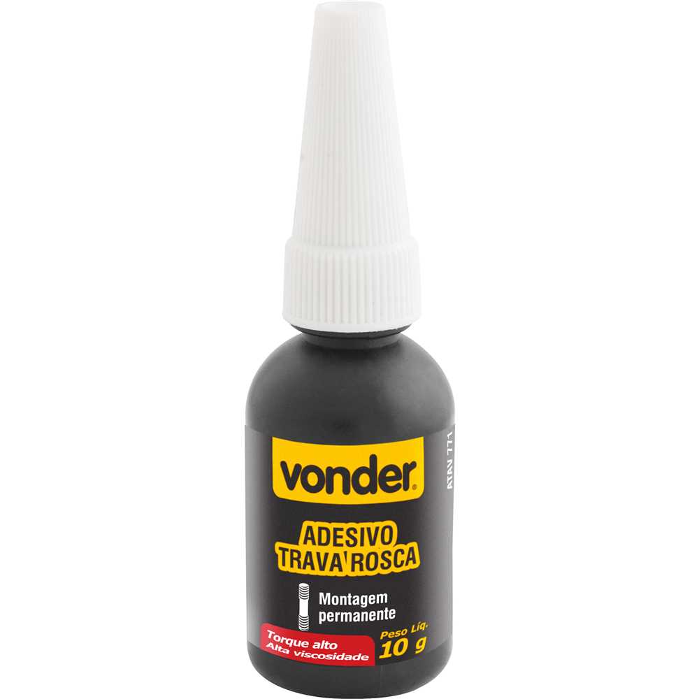 ADESIVO TRAVA ROSCA ALTO TORQUE 10G VONDER