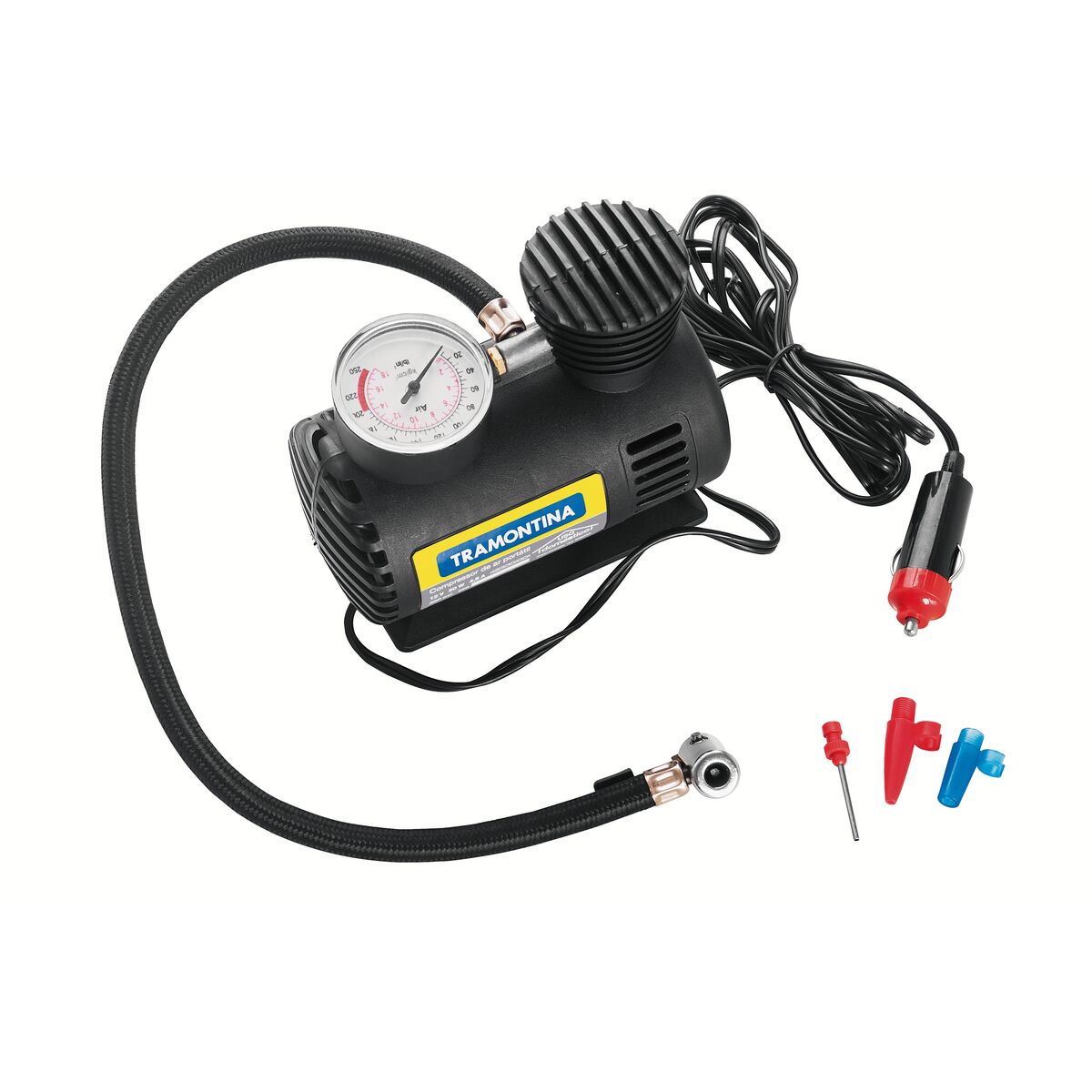 COMPRESSOR DE AR AUTO 12V 300PSI TRAMONTINA