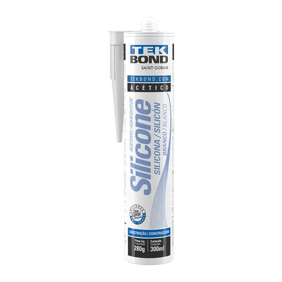 SILICONE BRANCO 280G TEKBOND