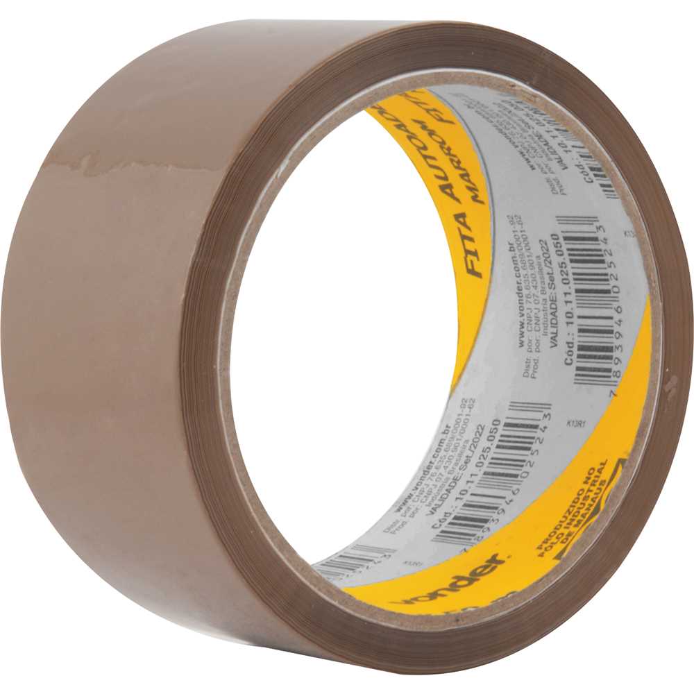 FITA EMBALAGEM 48MMX50M MARROM VONDER