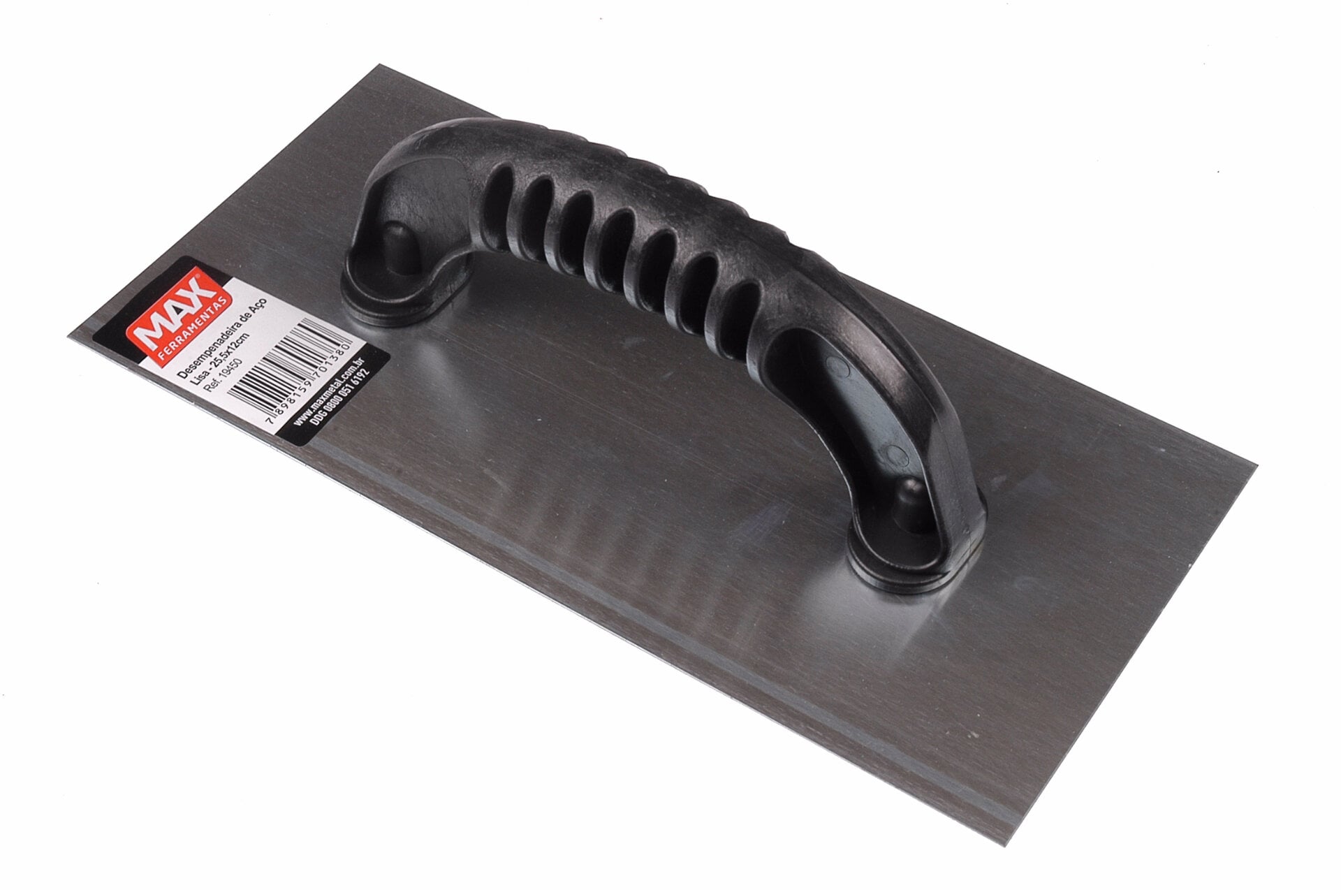 DESEMPENADEIRA DE AÇO LISA 120X250MM 19450 MAX