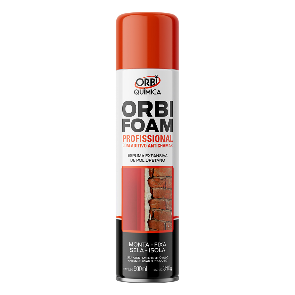 ESPUMA EXPANSIVA DE POLIURETANO 500ML ORBIVED