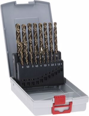 JOGO DE BROCA ACO RAPIDO 1-10MM COM 19 PECAS CO 2608587014 BOSCH