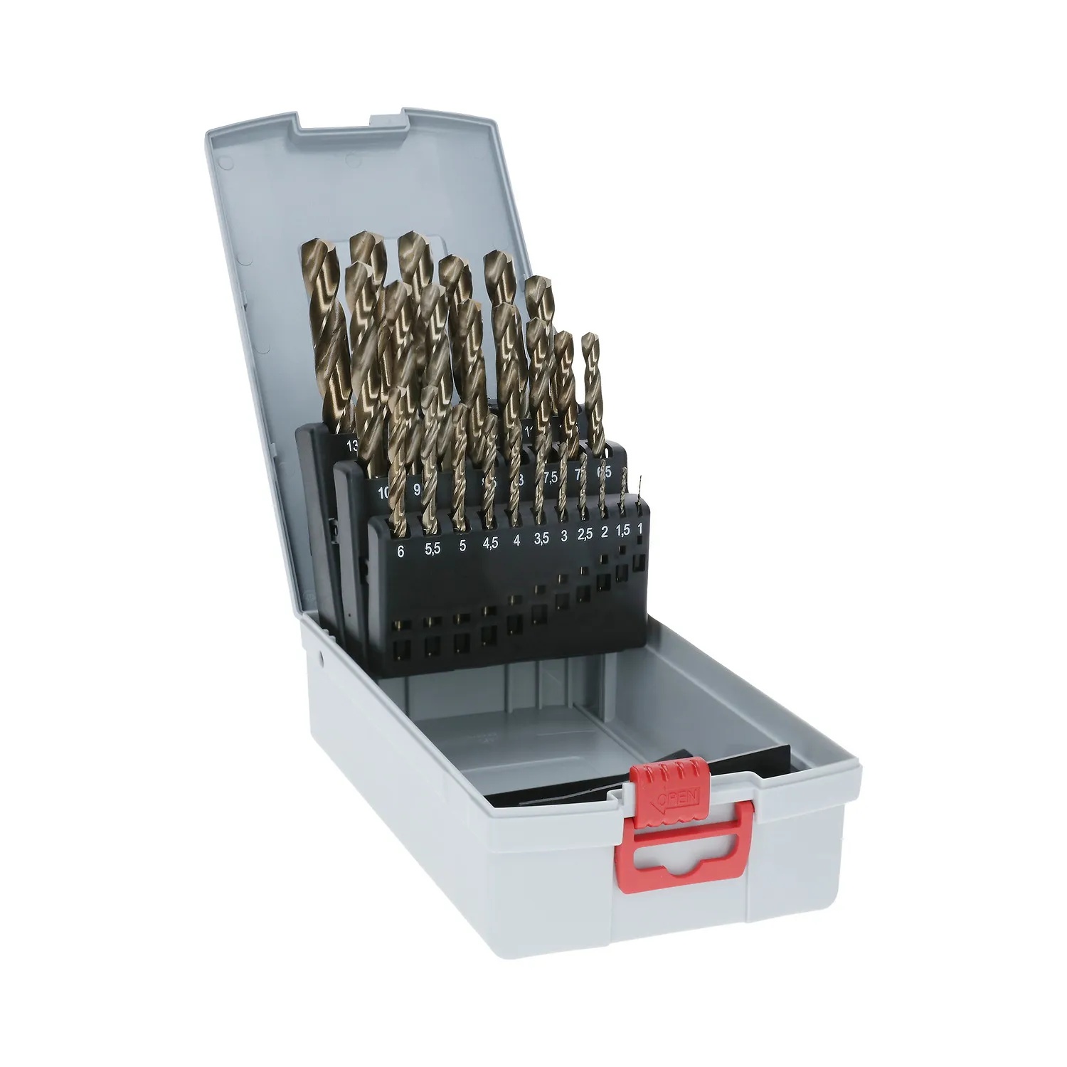JOGO DE BROCA ACO RAPIDO 1-13MM COM 25 PECAS CO 2608587018 BOSCH