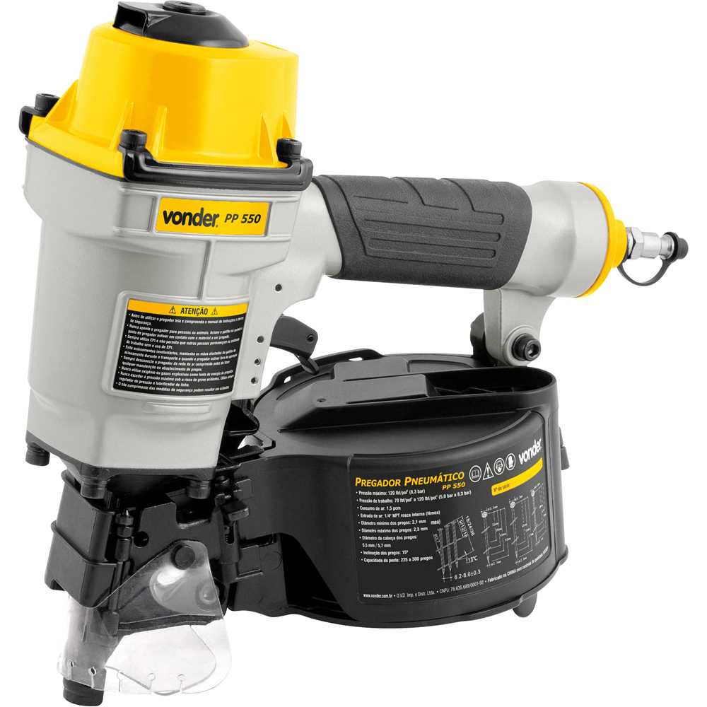 PREGADOR PNEUMATICO PP550 VONDER