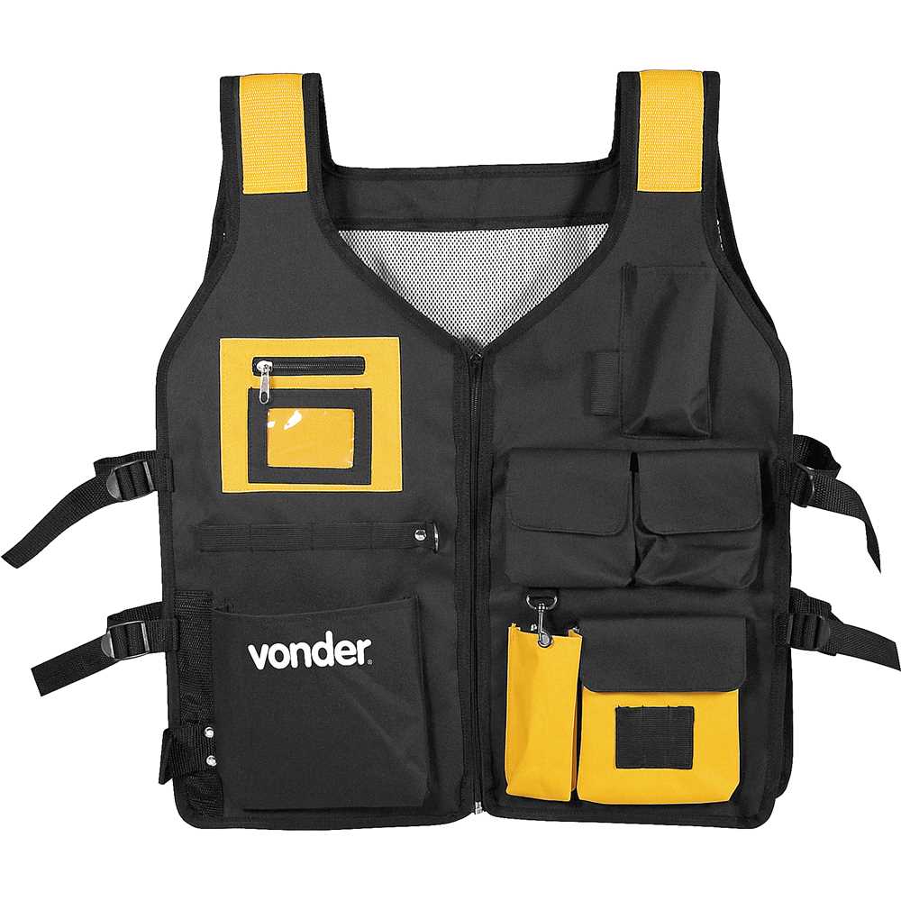 COLETE PORTA FERRAMENTAS COM 07 BOLSOS CL 013 VONDER