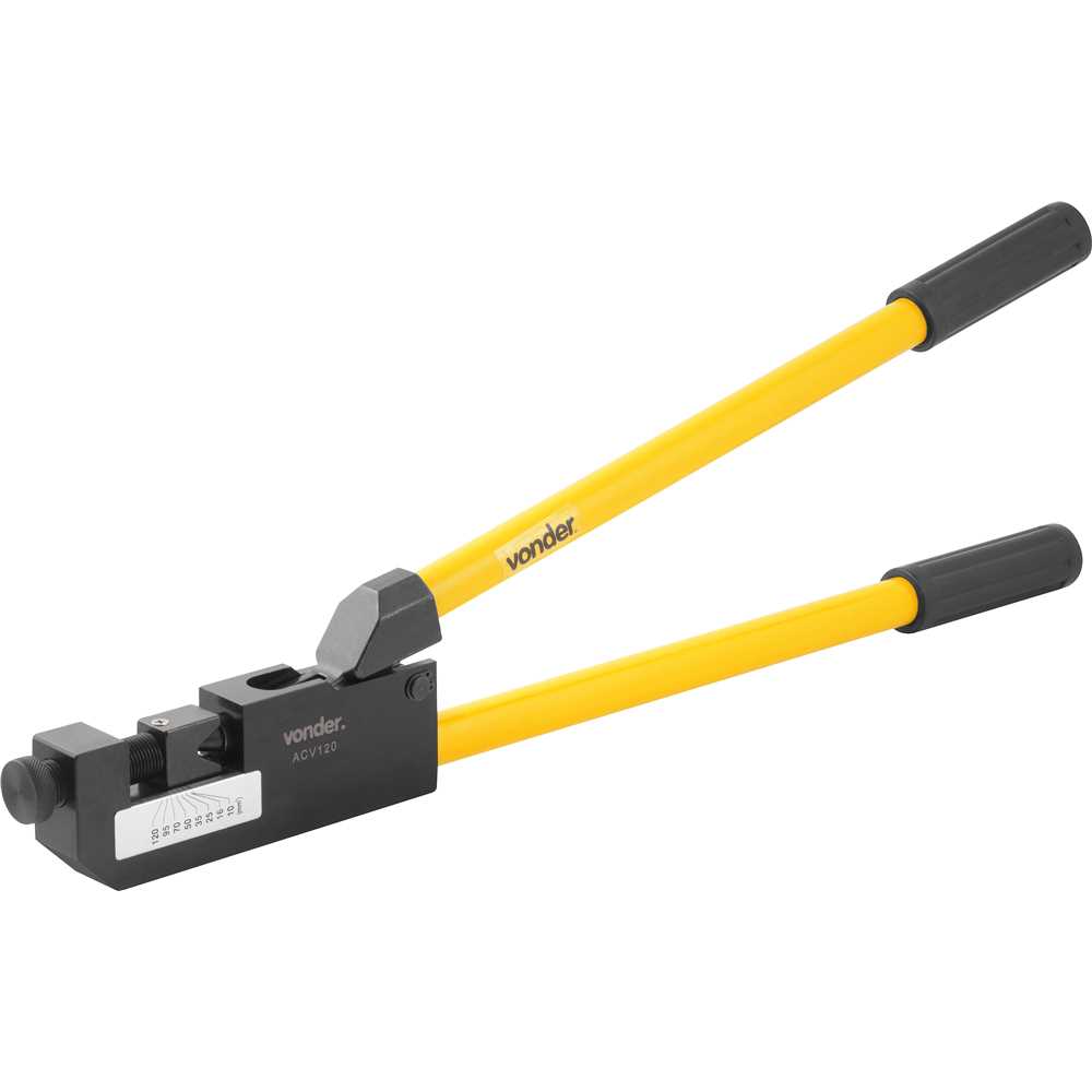 ALICATE CRIMPADOR 10,0-120MM2 ACV120 VONDER