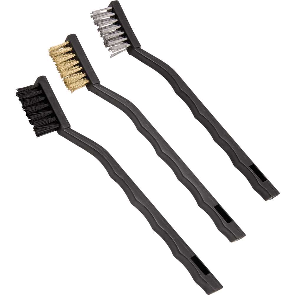 JOGO DE ESCOVAS LATAO/NYLON/INOX COM 3 PECAS VONDER