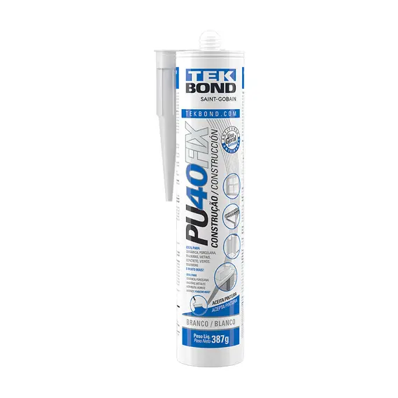 ADESIVO POLIURETANO BRANCO 387G PUFIX TEKBOND
