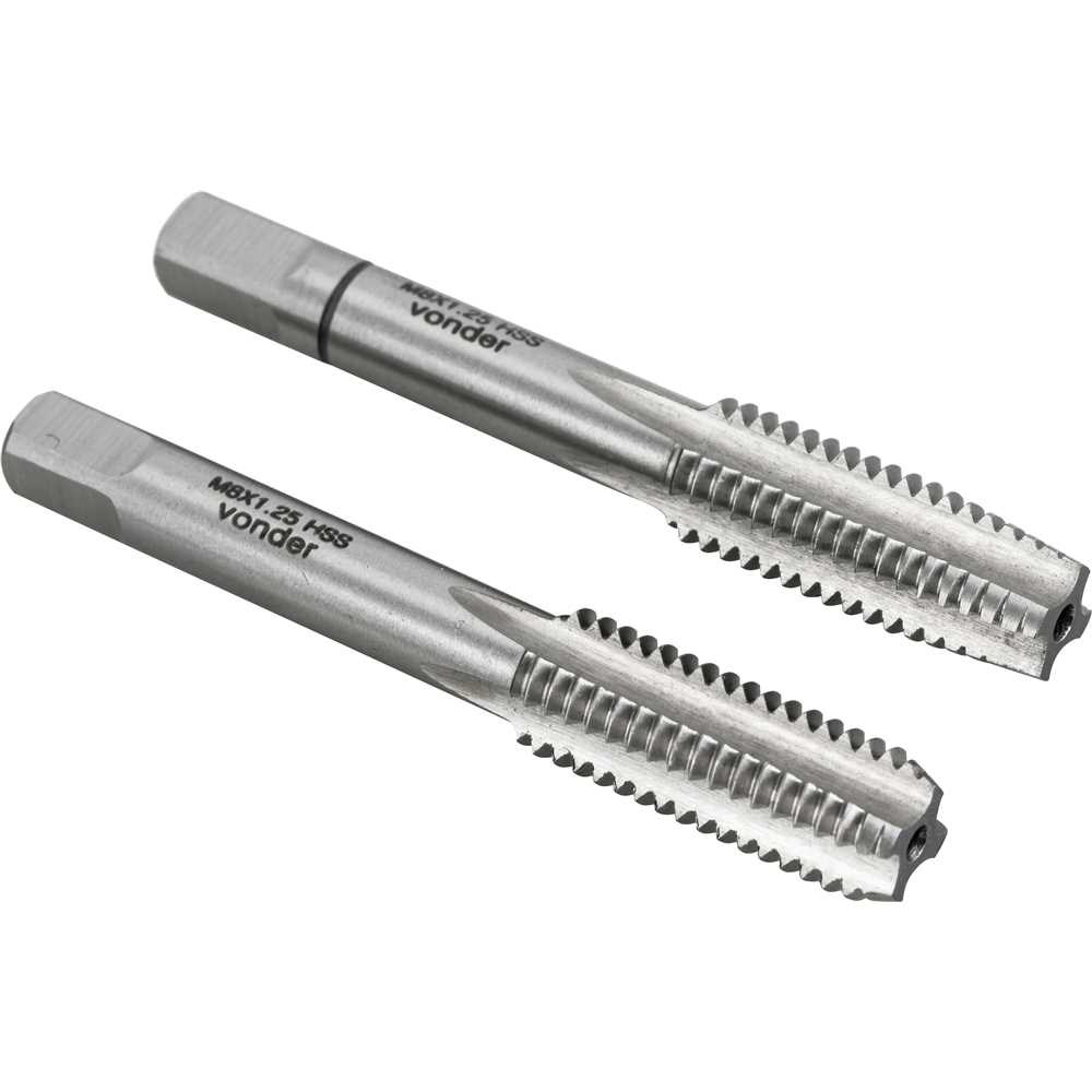 MACHO 8X1,25 ACO RAPIDO MA COM 2 PECAS VONDER