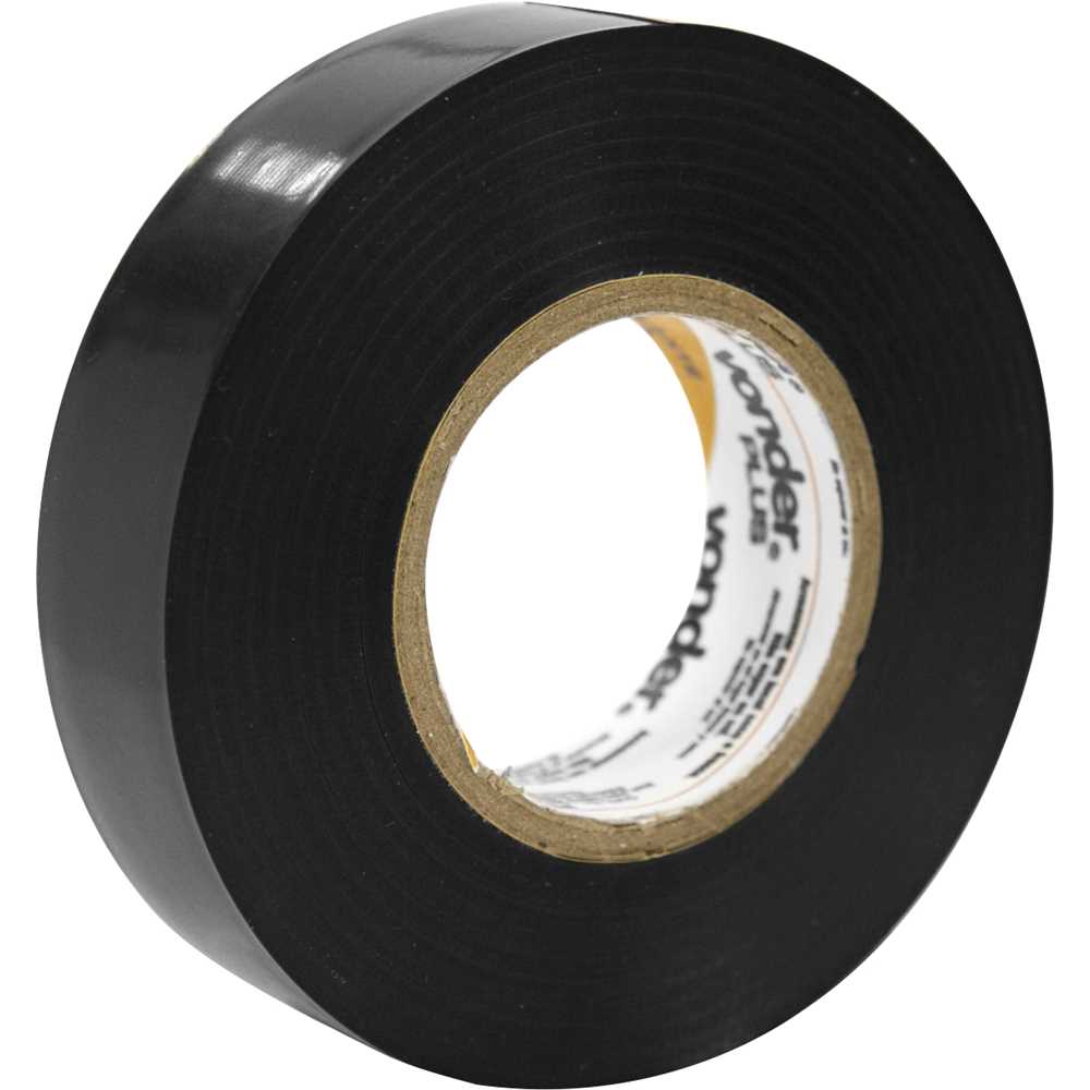 FITA ISOLANTE 19X20MM PRETA VONDER PLUS