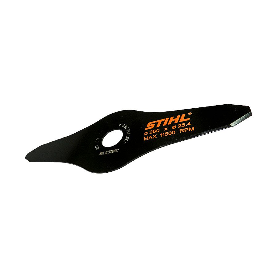 LÃMINA PARA ROÇADEIRA COM 2 FACAS 260X25.4 STIHL