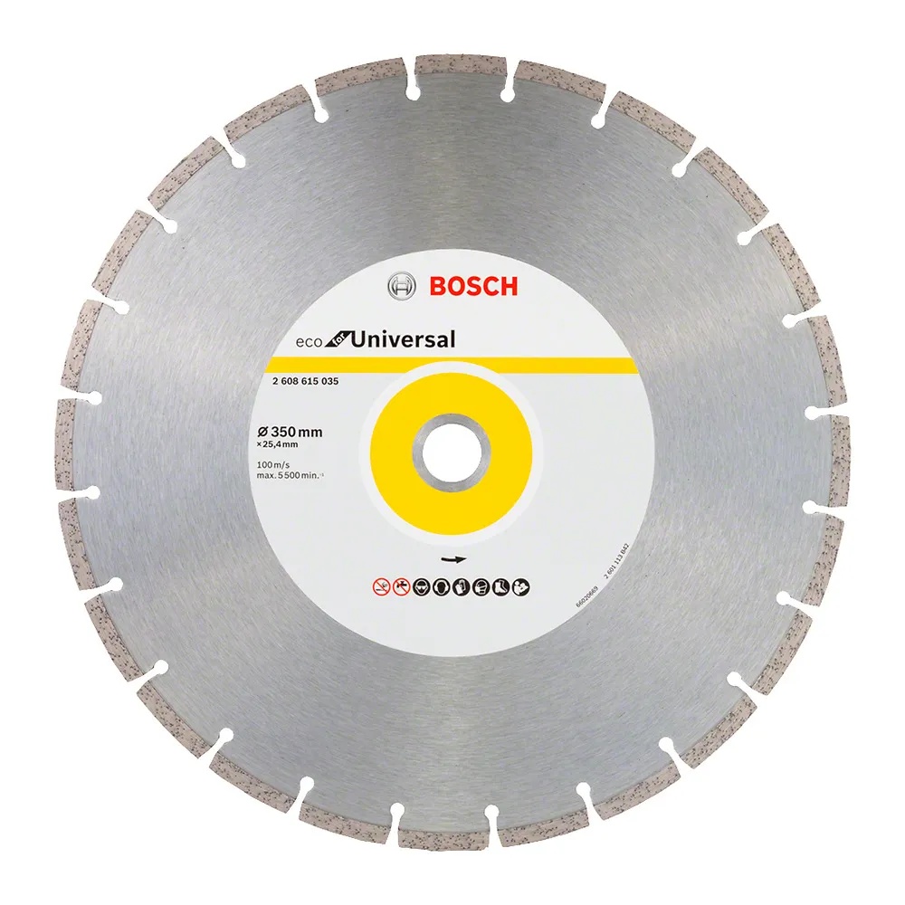 DISCO DIAMANTADO 350X25MM UNIVERSAL ECO BOSCH