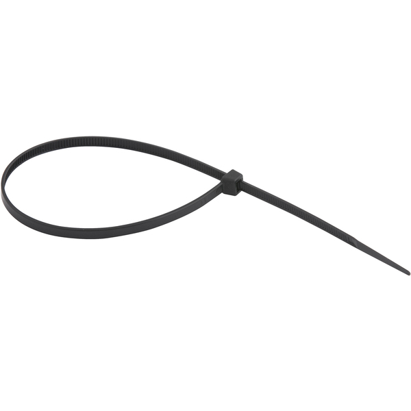 ABRAÇADEIRA DE NYLON 4,8X280 PRETA PACOTE COM 100 NOVE54
