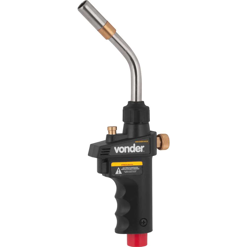 MACARICO MANUAL PARA GAS MAPP VONDER