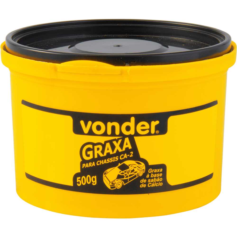 GRAXA MARROM POTE 500G VONDER