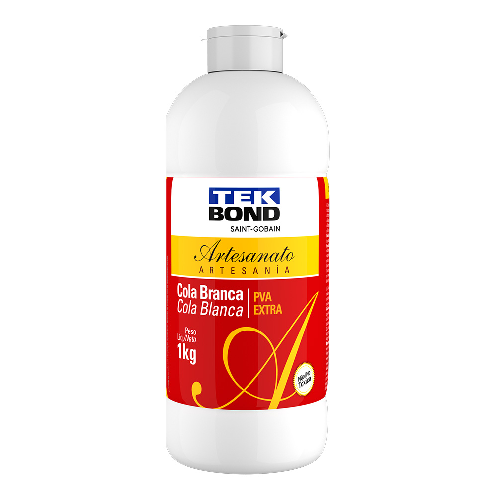 COLA BRANCA 1KG PVA EXTRA TEKBOND