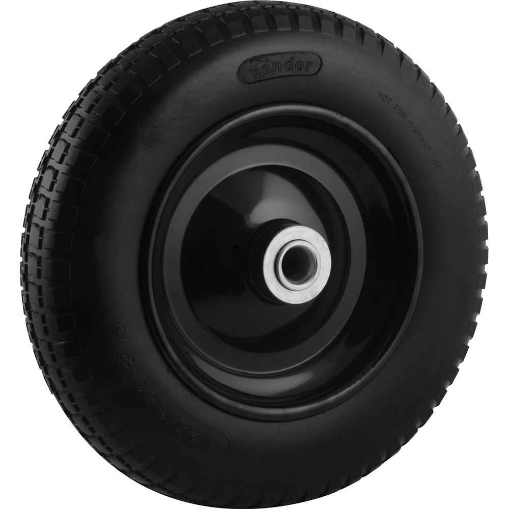 PNEU PARA CARRO DE MAO COMPLETO MACICO FURO 1