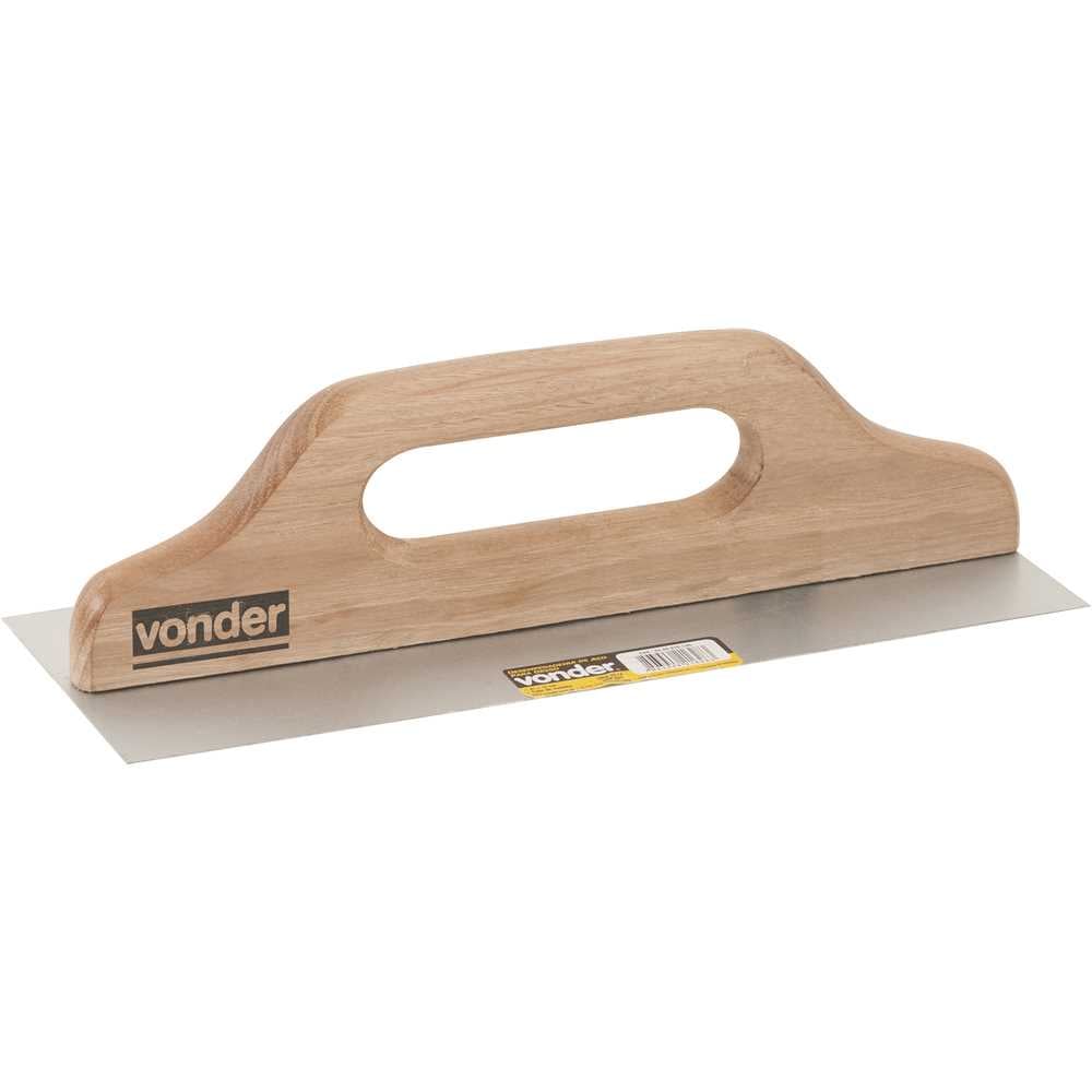 DESEMPENADEIRA DE AÇO PARA GESSO 120X310MM 3328310120 VONDER