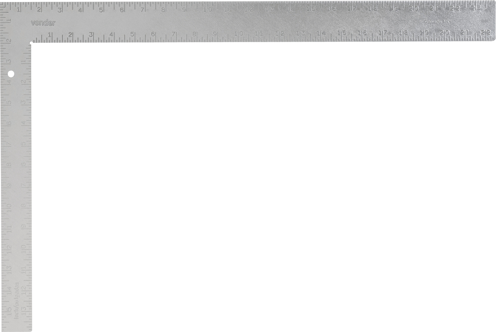 ESQUADRO INOX 24