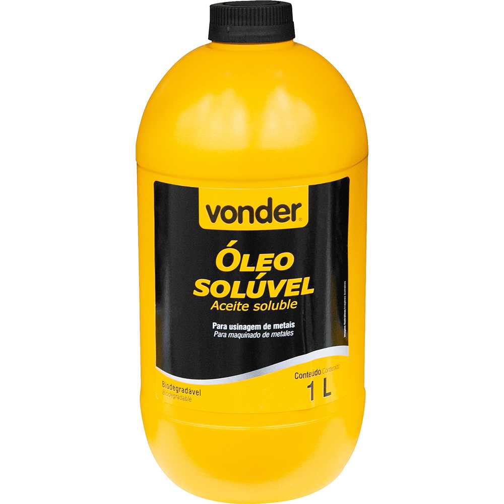 OLEO 1L SOLUVEL SINTETICO BIODEGRADAVEL VONDER