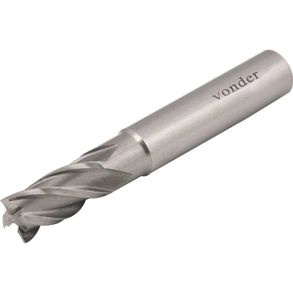 FRESA DE TOPO AÇO RÁPIDO 6MM 4 CORTES VONDER