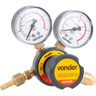 REGULADOR PRESSÃO ACETILENO VONDER