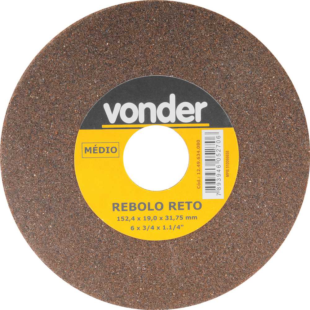 REBOLO 152X19X31 A46 MEDIO VONDER