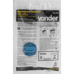 RESPIRADOR PFF1 COM VÁLVULA VONDER