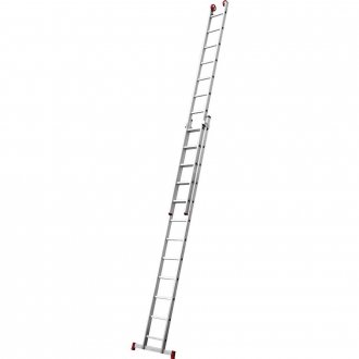 ESCADA EXTENSIVA DE ALUMINIO 2X12 DEGRAUS BOTAFOGO