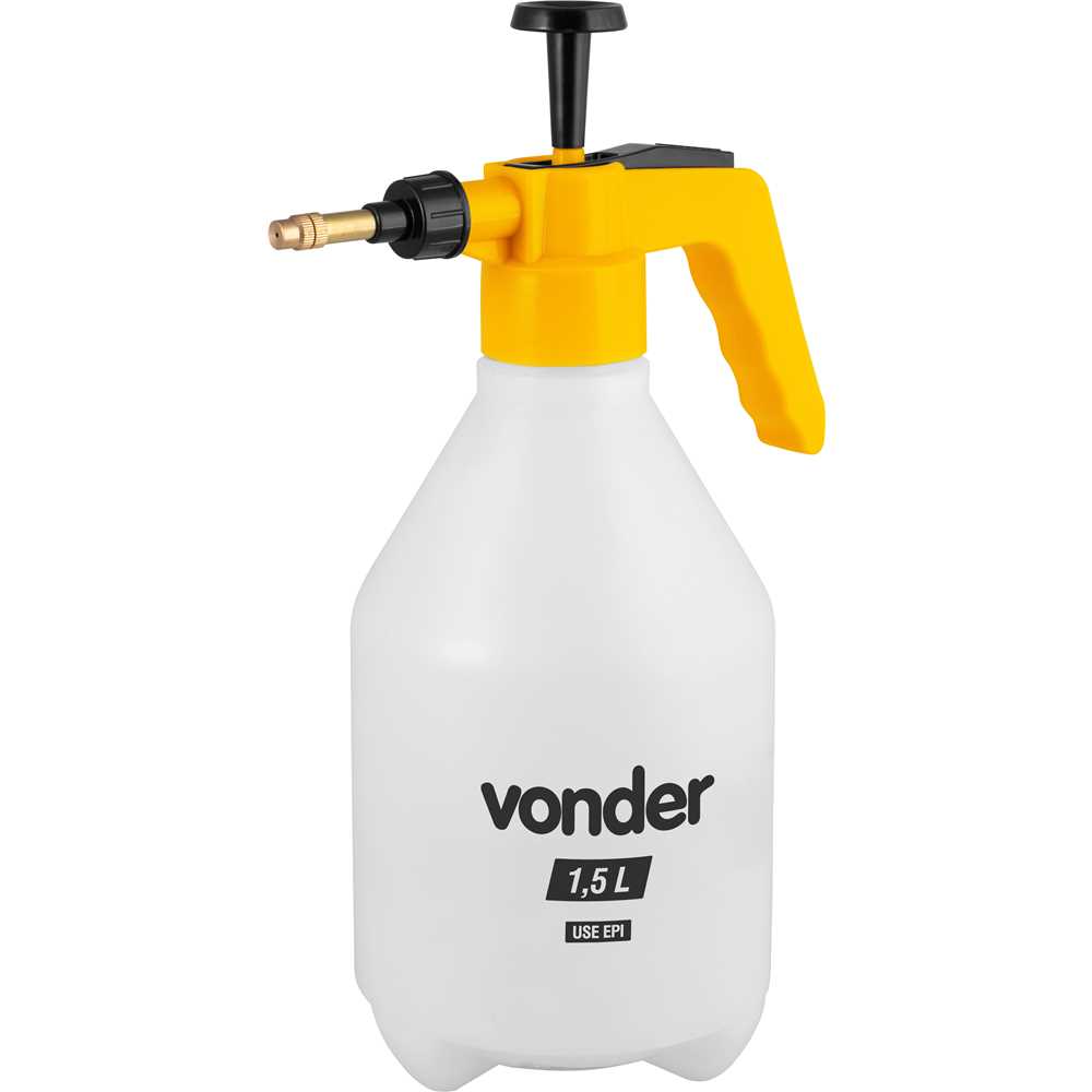 PULVERIZADOR MANUAL 1500ML BOTAO COMP VONDER