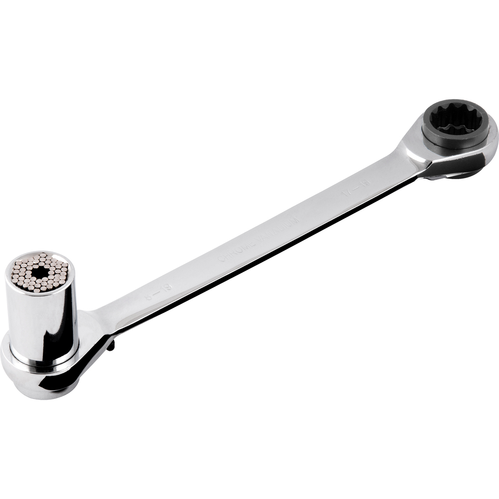 CHAVE ESTRELA 17X19MM COM CATRACA E COM SOQUETE UNIVERSAL 8X19 VONDER