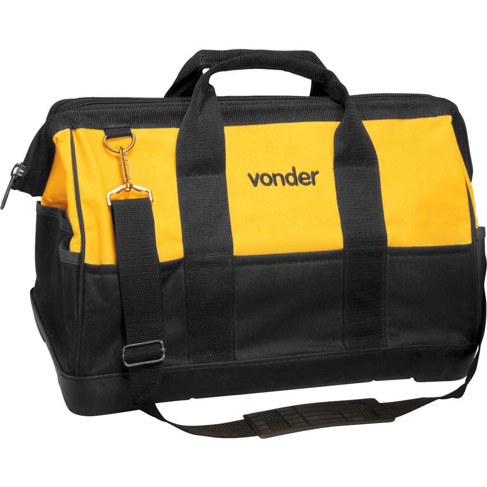 MALA DE FERRAMENTAS LONA COM 22 BOLSOS BL016 VONDER