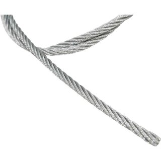 CABO DE AÇO GALVANIZADO PLASTIFICADO 04,8MM 3/16