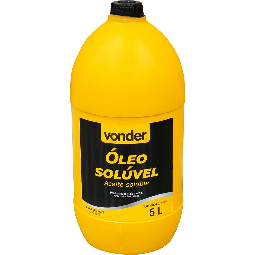 OLEO 5L SOLUVEL SINTETICO BIODEGRADAVEL VONDER
