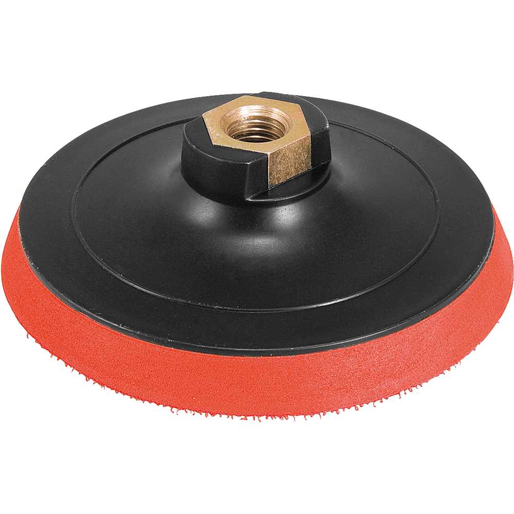 DISCO DE BORRACHA COM VELCRO 180MM 7
