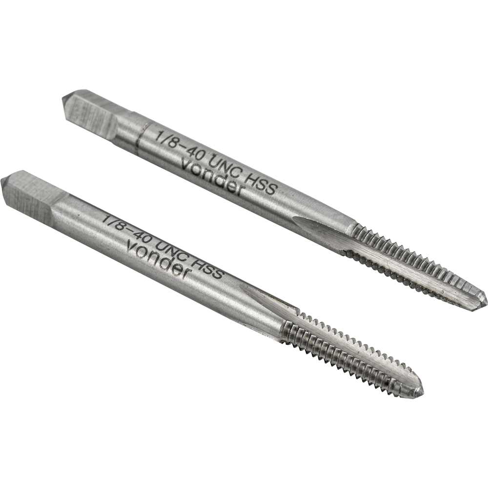 MACHO 1/8X40 ACO RAPIDO UNC COM 2 PECAS VONDER