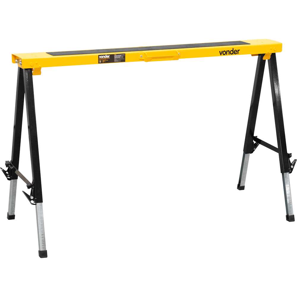 CAVALETE METALICO PORTATIL 150KG VONDER