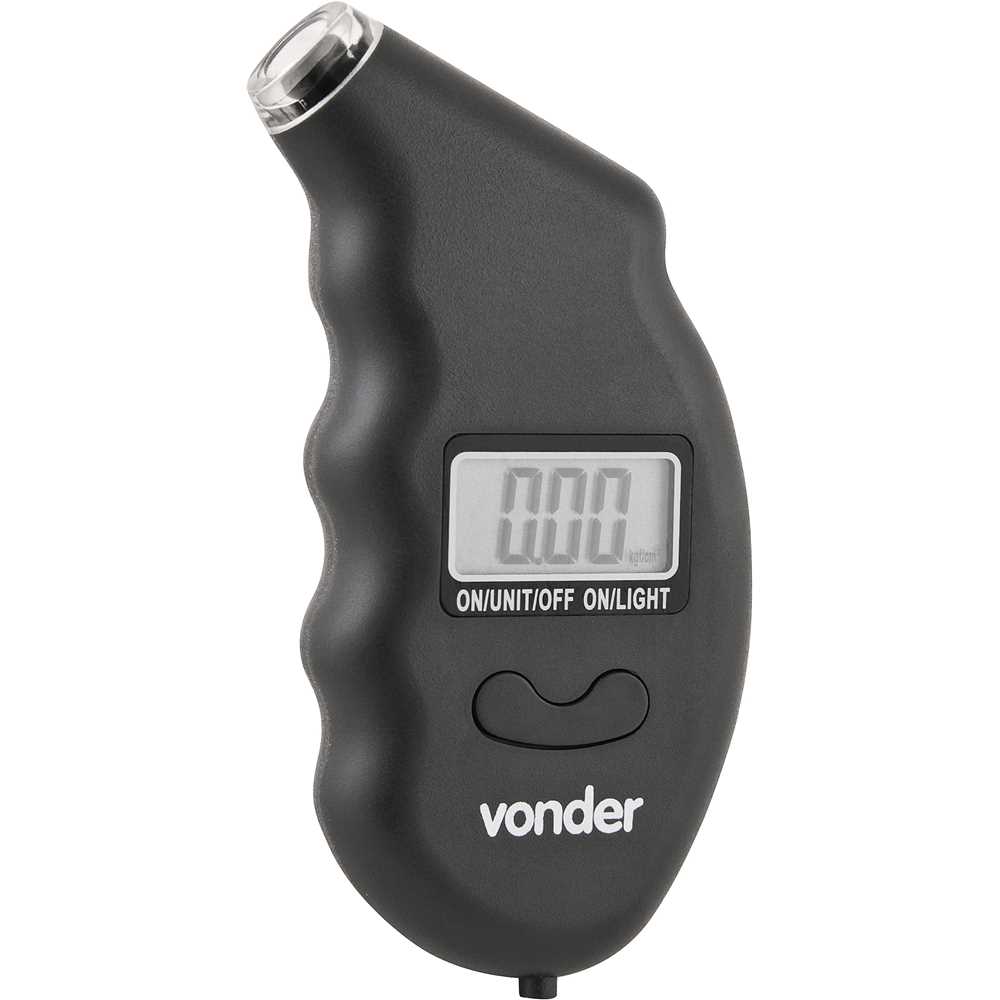 CALIBRADOR DE PNEUS DIGITAL 00-100 LIBRAS CD500 VONDER